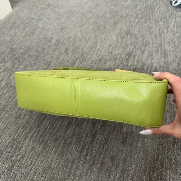 NEW Cult Gaia Aliza Logo Suede Shoulder Bag - Picture 13 of 13